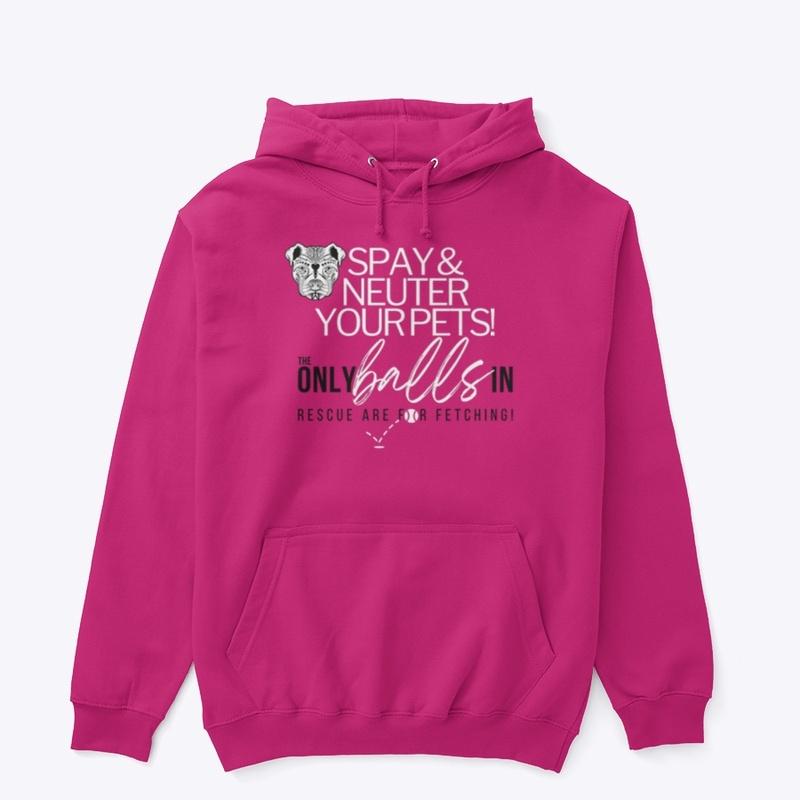 ODHS Spay & Neuter Pink Pullover Hoodie